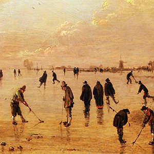 painting of kolf on ice – Health and Fitness History