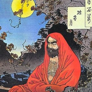 Bodhidharma Illustration (late 19th century) – Health and Fitness History